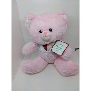 Hallmart My Whole Heart Kitty Stuffed Animal Pink Plush